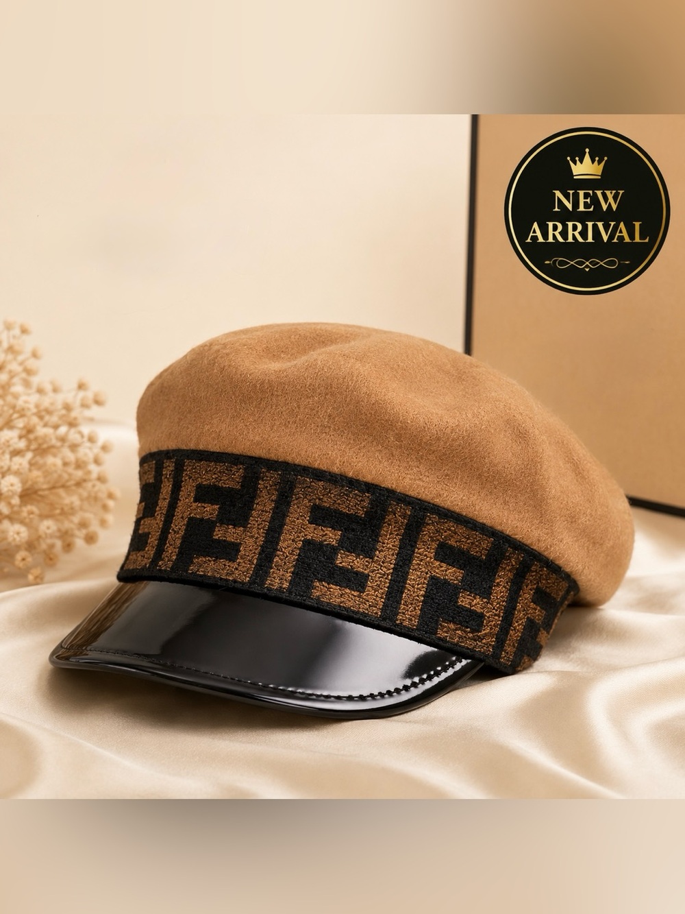 🧢 Women’s Logo Baker Boy / Newsboy Cap 🧢
